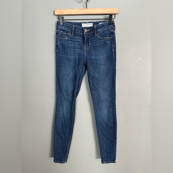 Bullhead Denim - Bullhead‎ Denim Mid-Rise Skinniest Skinny Jeans | Dark Wash